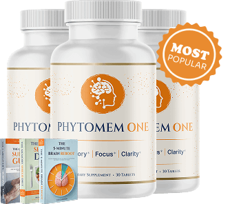 3 Bottles Phytomem One with 3 Free Bonus Books